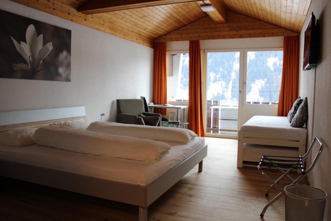 Hotel Restaurant La Furca Disentis Esterno foto