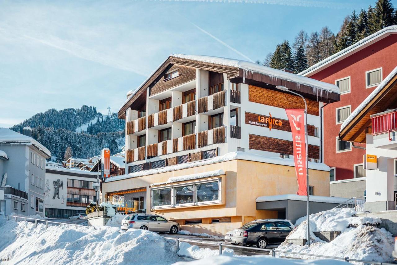 Hotel Restaurant La Furca Disentis Esterno foto