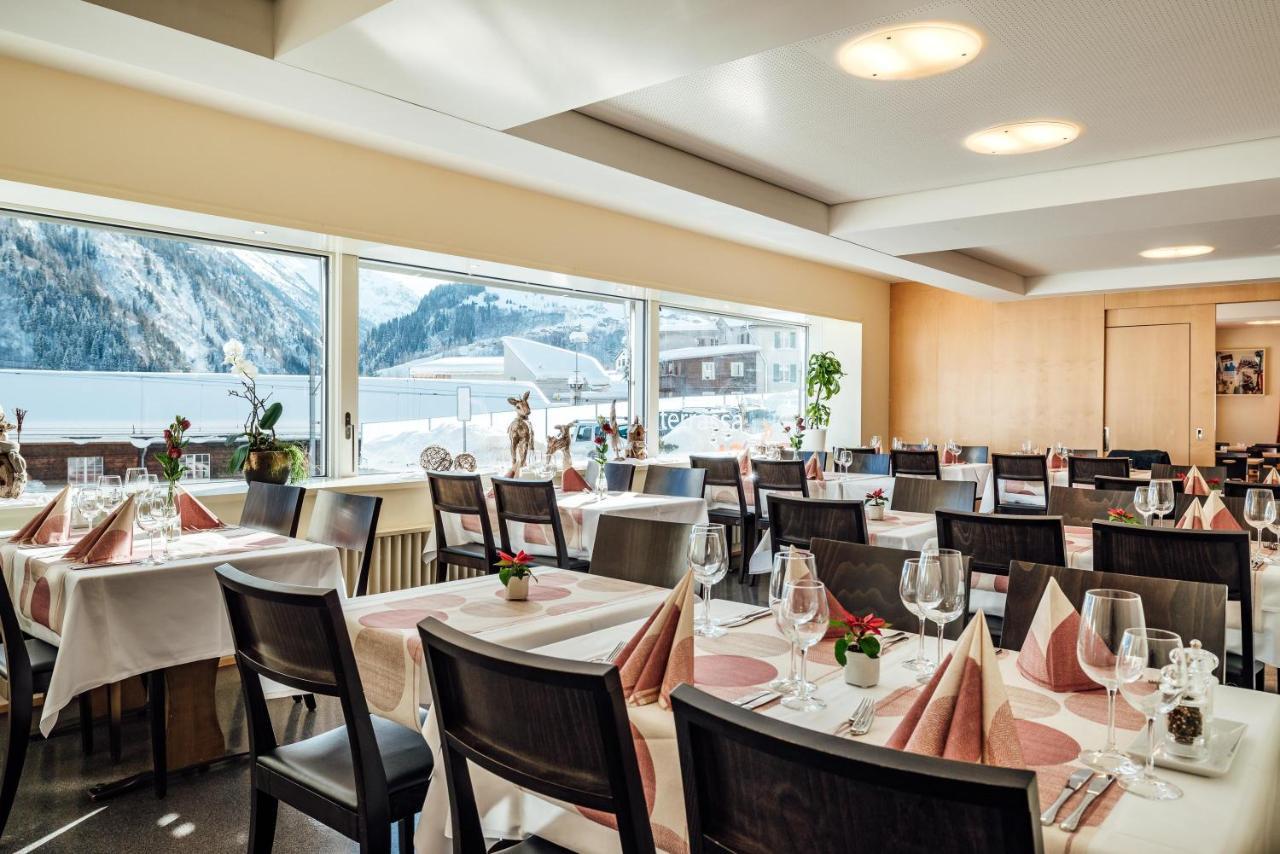 Hotel Restaurant La Furca Disentis Esterno foto